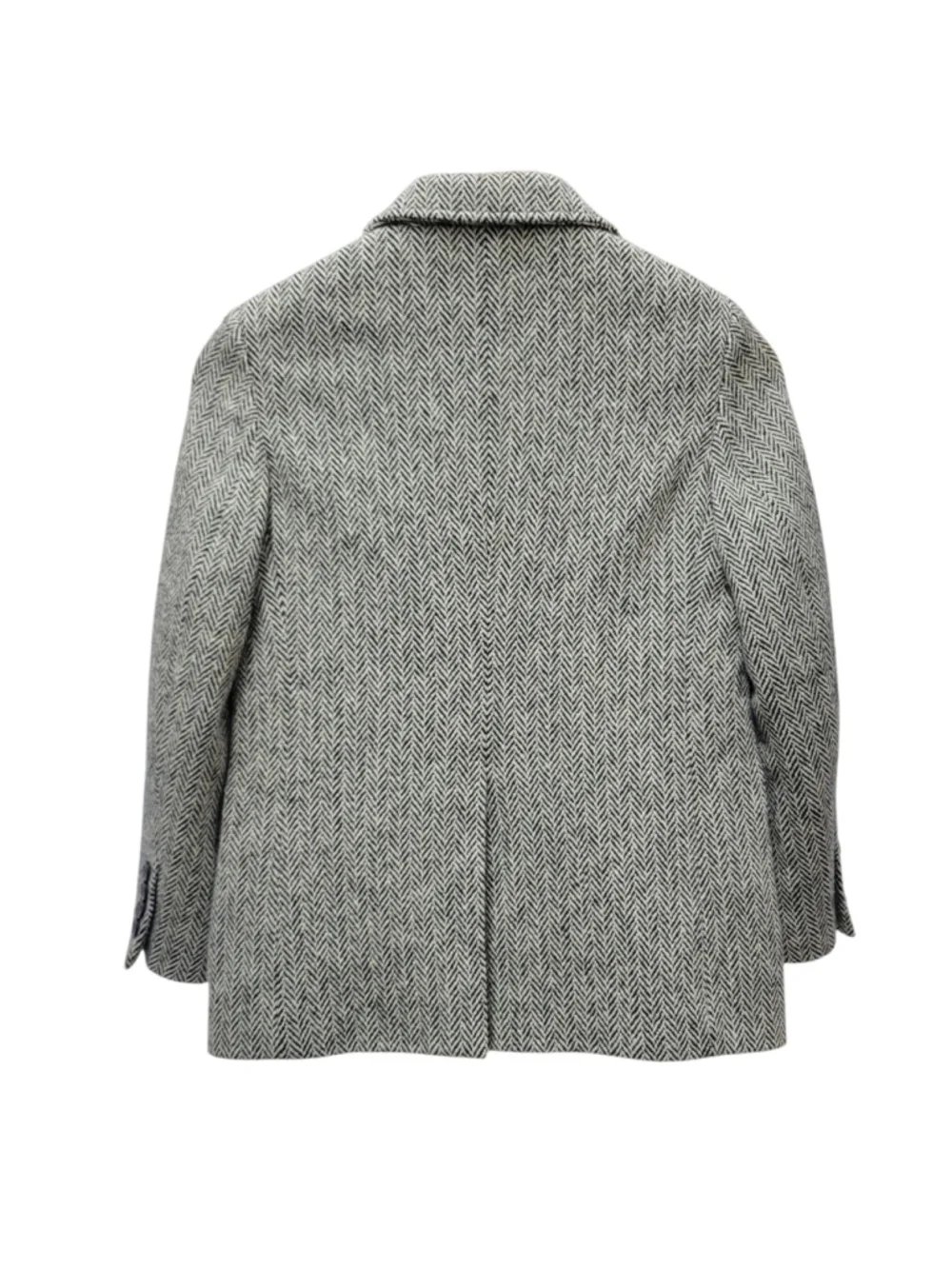Polo Ralph Lauren Made In Italy Boys Tweed Wool 3-Button Center Vent Blazer 10